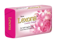 Lexona Beauty Soap Creamy Delight French Rose & Almond Oil