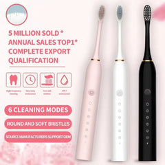 Sonic Electric Toothbrush for Adults IPX7 Waterproof