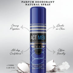 Shifan's Act Men Perfume Deodorant Natural Spray - 100ml