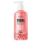 SADOER Natural Organic Peach Pearl Fragrant Shower Gel - 300ml
