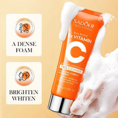 SADOER Skin Active 5x Vitamin C Whitening Brightening Face Cleanser - 100g