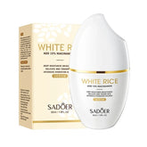 SADOER White Rice Nicotinamide Serum for Face Moisturizing Brightening Hydrating - 50ml