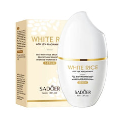 SADOER White Rice Nicotinamide Serum for Face Moisturizing Brightening Hydrating - 50ml