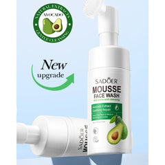 SADOER Avocado Mild Amino Acid Cleansing Mousse Face Wash - 120ml