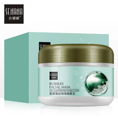 SENANA Collagen Bubble Hydrating Moisturizing Face Mud Mask - 100g