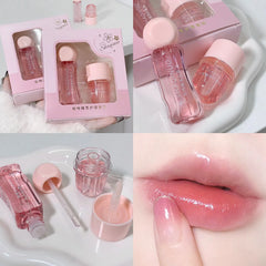 SHAQINUO 2pcs Lip Care Set