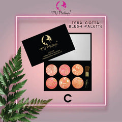 Tv Parlour Sixer Tera-Cotta Blush Palette (6 Colors)
