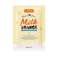 Sadoer Orange Milk Hydrating and Moisturising Sheet Mask