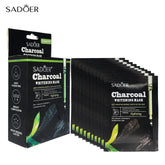 Sadoer Charcoal Whitening Face Mask – Pack of 10