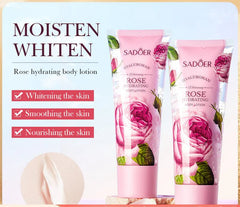 Sadoer Double Tube Hyaluronan Whitening Rose Hydrating Body Lotion - 100ml