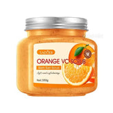 Sadoer Orange VC Scrub Soft And Exfoliating Bath Salt Scrub - 350g