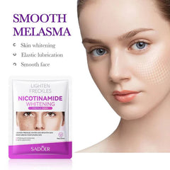 Sadoer Nicotinamide Whitening Freckle Moisturizing Facial Sheet Mask - 25g