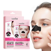 Sadoer Pink Bamboo Charcoal Deep Cleansing Nose Strips - 6 Strips