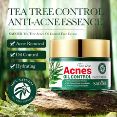 Sadoer Tea Tree Acnes Oil Control Face Cream - 50g