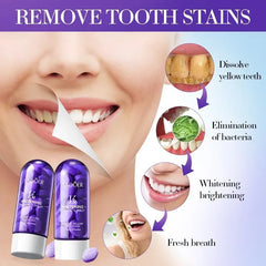 Sadoer V34 Remove Yellow Teeth stains Whitening Toothpaste Tablet - 30 tablets