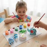 Kids Ceramic Coloring and Painting Activity Set