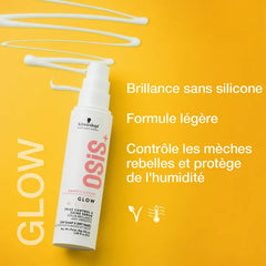 Schwarzkopf Osis+ Glow Frizz Control & Shine Serum - 50ml