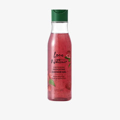 Oriflame Love Nature Energising Exfoliating Shower Gel with Organic Mint & Raspberry - 250ml
