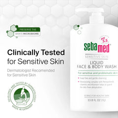 Sebamed Liquid Face And Body Wash 200ml