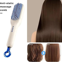 Self Cleaning Hair Brush, One-Click Cleaning Telescopic Hair Comb