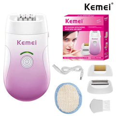 Kemei LCD Electric Tweezers Dry wet Use Portable Epilator