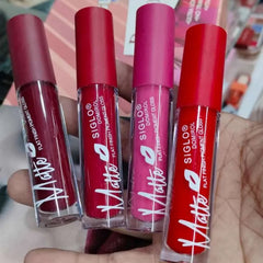 Siglo matte lipgloss,(pack of 4)