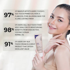 Flicka Silk Touch Concentrate | 3-in-1 | Primer, Moisturizer & Sunscreen - 60g