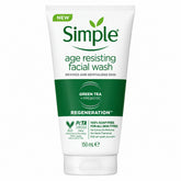 Simple Regeneration (Age Resisting) Facial Wash – Green Tea + Prebiotic - 150ml