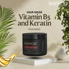Bremod Vitamin B5 and Keratin Treatment Hair Mask - 500ml