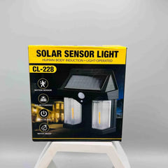 Solar LED Sensor LIGHT Cl 228 Human Body Induction Plus Light Operated