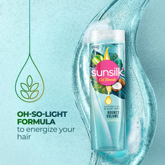 Sunsilk - Oil Blends Coconut Oil & Aloe Vera Shampoo - 380Ml