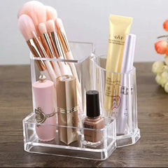 Transparent Makeup Brush Bucket