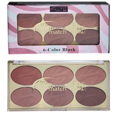 True Match Fit Me 6 Colors Blush