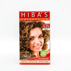 Hibas Collection Hair Color 43N Medium Golden Brown (60-ml)