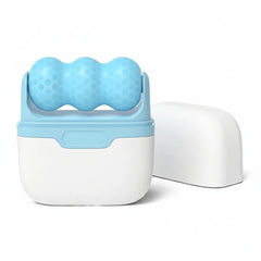 2-in-1 W+V Shaped Face Roller & Cool Ice Body Massager