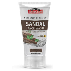 Saeed Ghani Sandal Face Wash For Fresh & Clean Skin, 60ml