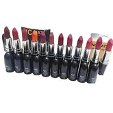 12 Pcs/Set High Quality NC Mac Lipsticks