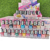 24 Pcs HD Peel off Nail Polish Box