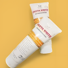 Gluta White 100% Natural Skin Whitening & Anti-Aging Facewash 100G
