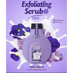 Fruit of the Wokali Sweet Violets Gel Scrub