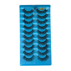 10 Pairs Mink Lashes - Voluminous