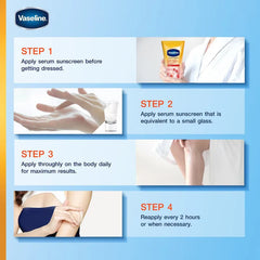 Vaseline Daily Protection & Brightening Serum SPF 50+ PA++++ - 300ml