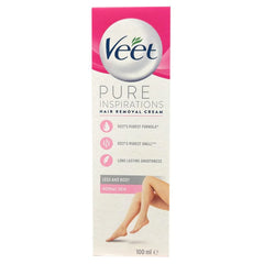 Veet - Pure Inspirations Hair Removal Cream (Imported) - Normal Skin - 100ml
