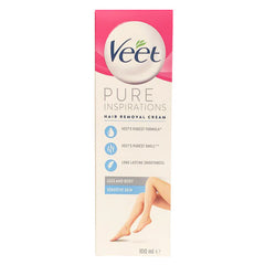Veet - Pure Inspirations Hair Removal Cream (Imported) - Sensitive Skin - 100ml