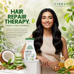 Vibrant Beauty Hair Repair Therapy Anti Hair Loss Shampoo Biotin + Keratin - 400ml
