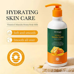 Bioaqua Vitamin E + Manuka Honey Moisturizing Body Lotion - 300g