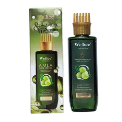 WELLICE Anti hair loss & Anti dandruff Amla Hair Serum With Comb Head 200ml