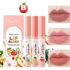 3 Pcs Dragon Ranee Waterproof Long Lasting Lip Gloss Set