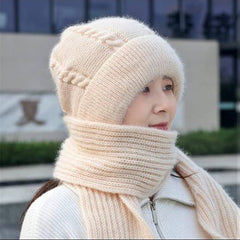 Windproof Winter Accessory - Cap With Muffler