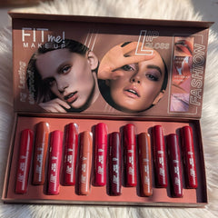 Fitme Makeup Lip Gloss - 12Pcs Pack